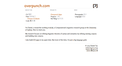 Desktop Screenshot of overpunch.com